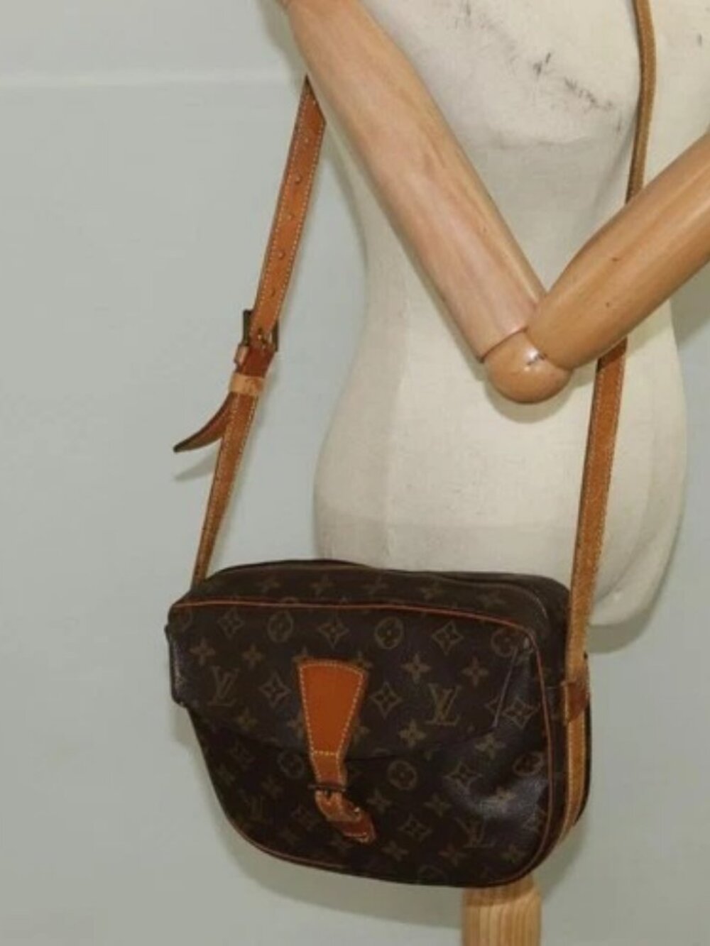 LOUIS VUITTON Monogram Jeune Fille GM Shoulder Bag M51225 LV Auth 105244 - Picture 14 of 16